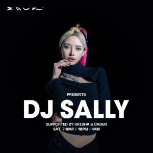 Flyer: DJ SALLY