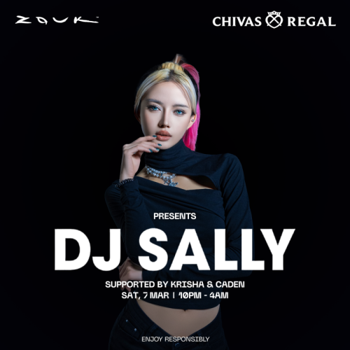 DJ SALLY - Flyer