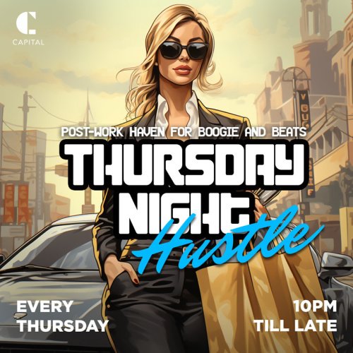 Thursday Night Hustle - Flyer