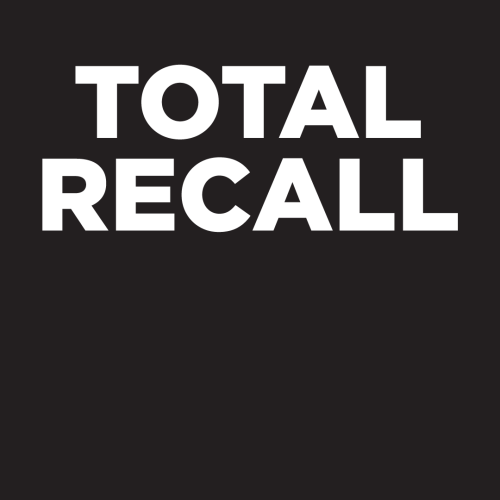 Total Recall - Flyer