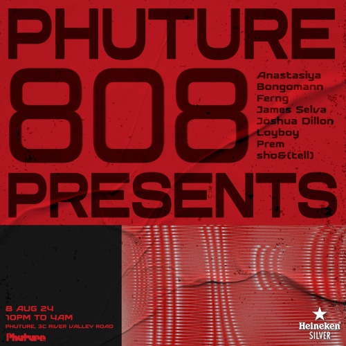 Phuture Presents 808 - Flyer