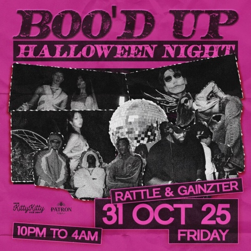 Boo'd Up | A Hip Hop Halloween Night - Flyer