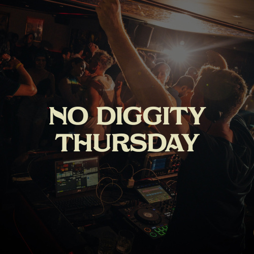 Flyer: No Diggity Thursday