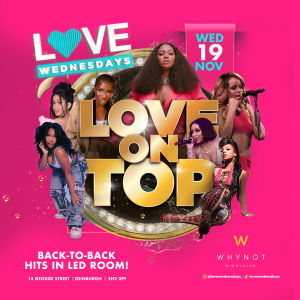 Flyer: Love Wednesdays - Love On Top