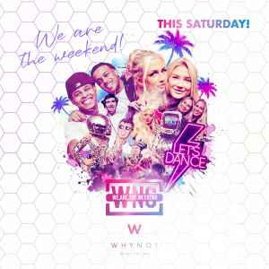 Flyer: WhyNot Saturdays