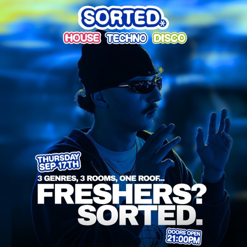 Sorted Thursdays - Flyer