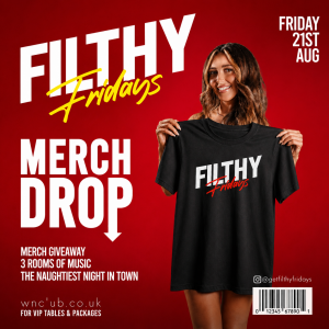 Flyer: Filthy Fridays