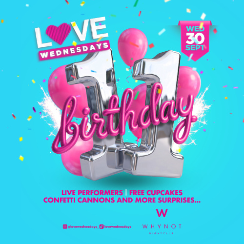 Love Wednesdays - Flyer