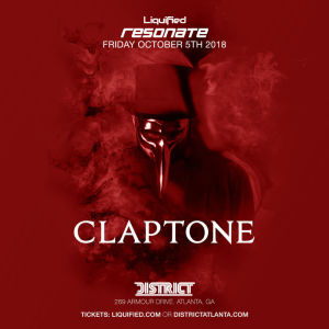 Resonate Fridays: Claptone, Friday, October 5th, 2018