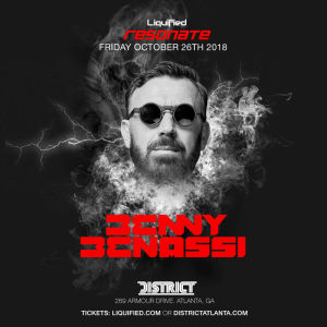Resonate Fridays: BENNY BENASSI, Friday, October 26th, 2018