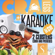CRABLEGS & KARAOKE HAPPY HOUR