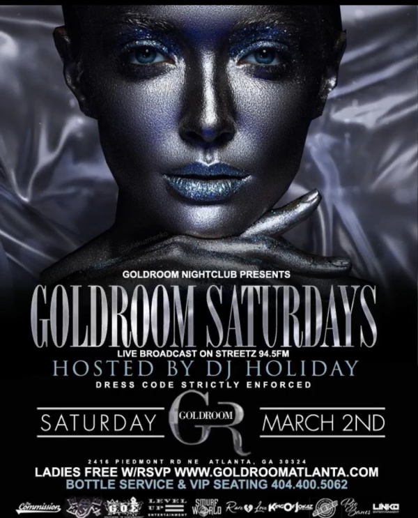 Goldroom Saturdays Gold Room