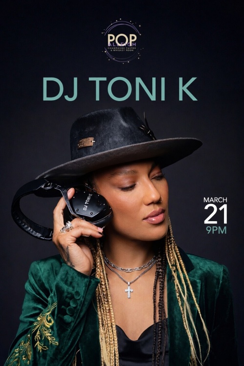 Resident DJ Toni K - Flyer