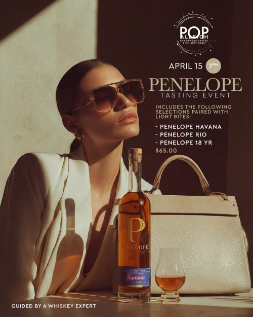 Penelope Tasting Event - Flyer