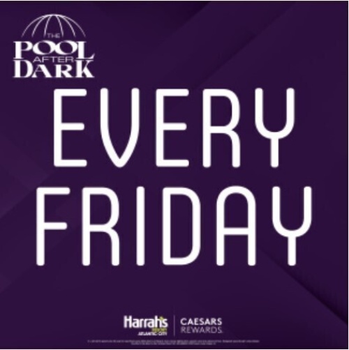 Friday Night at The Pool After Dark - Flyer