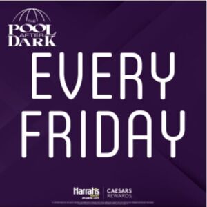 Flyer: Friday Night at The Pool After Dark