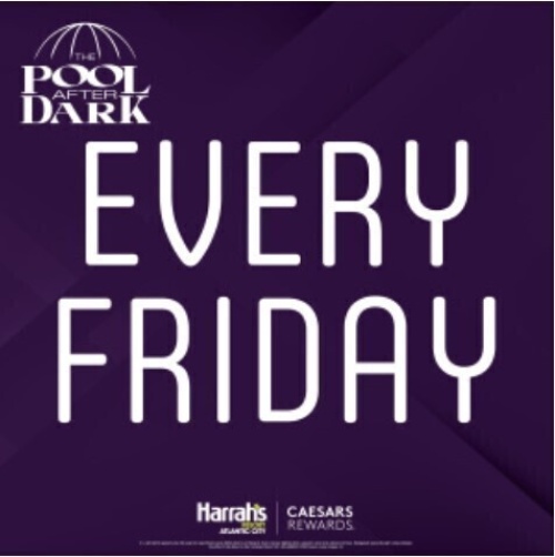 Friday Night at The Pool After Dark - Flyer