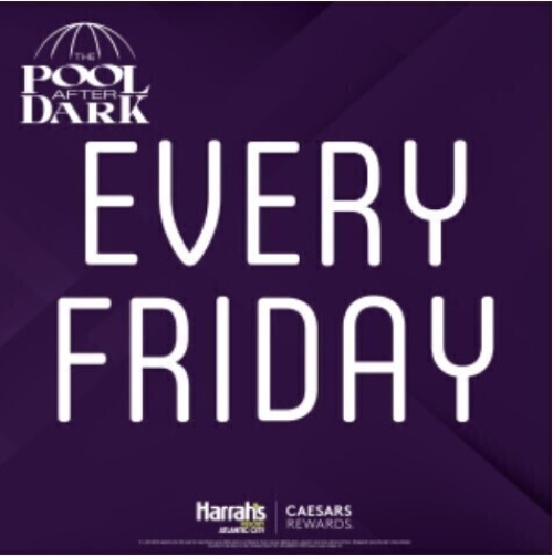 Friday Night at The Pool After Dark - Flyer