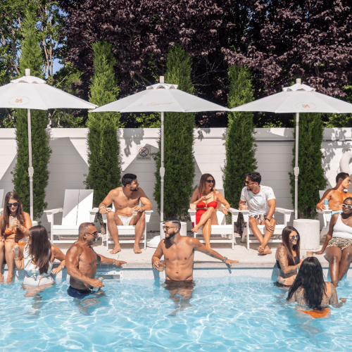 The Pool at The St. Laurent - Weekends - Flyer