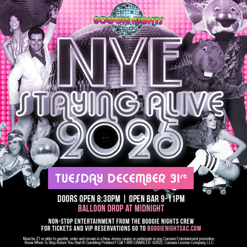 Flyer: Boogie Nights NYE