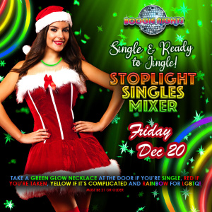 Flyer: Boogie Nights - Stoplight Singles Mixer