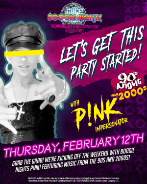 Flyer: Boogie Nights - 90