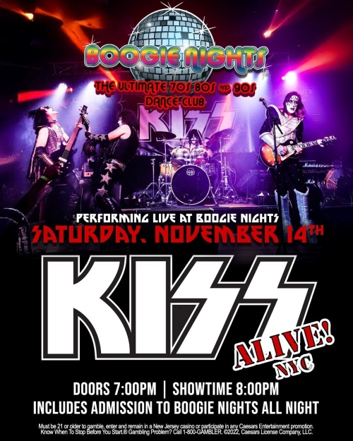 Kiss Alive NYC performing live at 8pm - Flyer