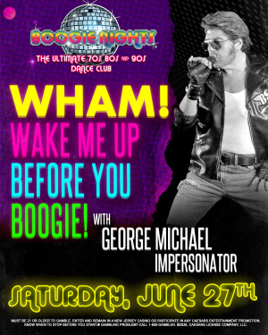 Flyer: Boogie Nights - WHAM!