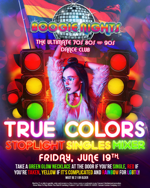 Boogie Nights - Stoplight Single Mixer - Flyer