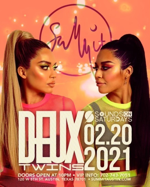 Sounds on Saturdays with Deux Twins - Summit Rooftop Lounge