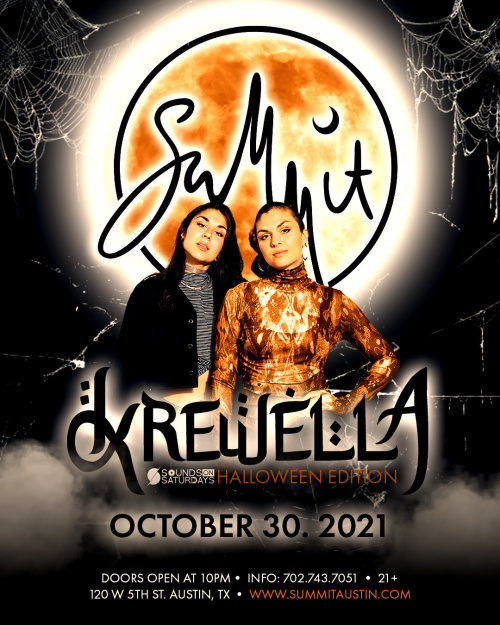 SOUNDS ON SATURDAYS HALLOWEEN EDITION WITH KREWELLA - Summit Rooftop Lounge