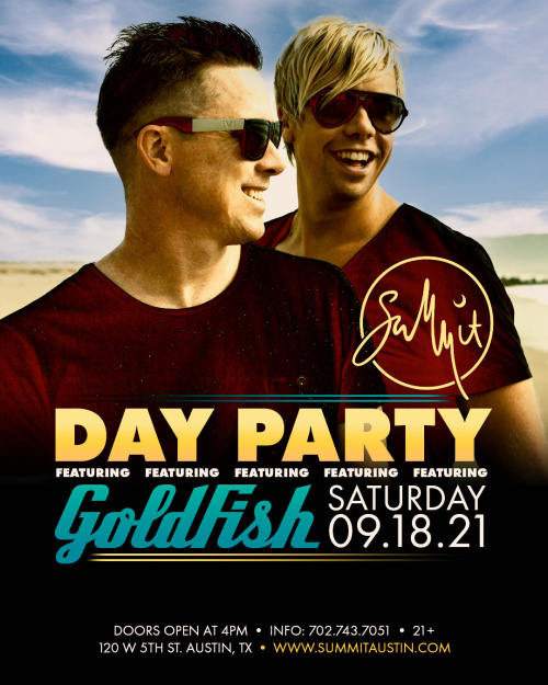 DAY PARTY WITH GOLDFISH AT SUMMIT ROOFTOP - Summit Rooftop Lounge