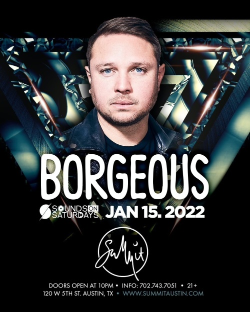 SOUNDS ON SATURDAYS WITH BORGEOUS - Summit Rooftop Lounge
