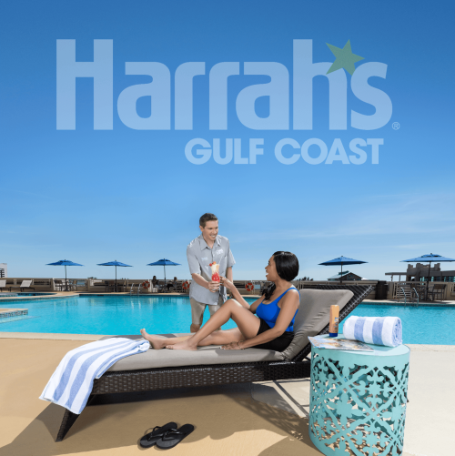 The Pool at Harrah's Gulf Coast - Flyer