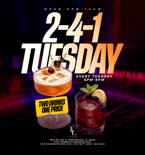 Flyer: 2-4-1 Tuesday