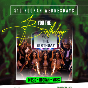 Flyer: "You The Birthday" Wednesday