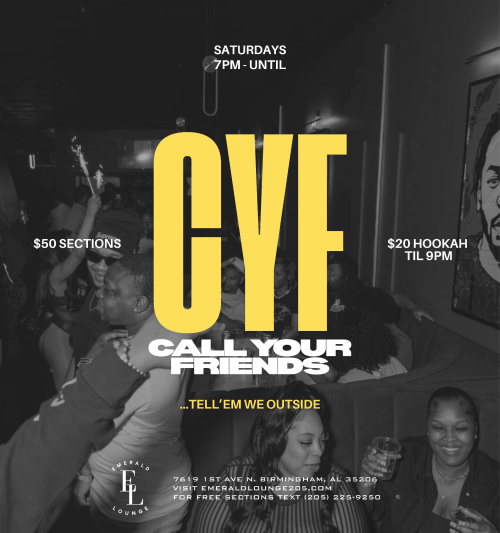 Call Your Friends (CYF) - Flyer