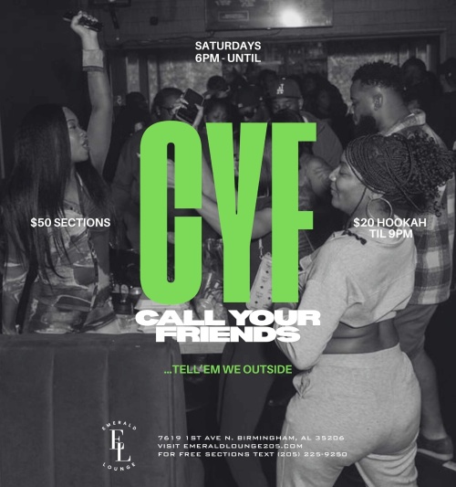 Call Your Friends (CYF) - Flyer