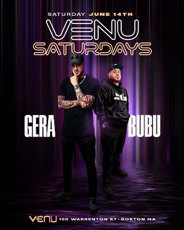 Venu Saturdays - Main Room