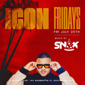 Icon Fridays, Friday, July 25th, 2025
