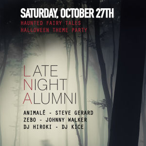 Sound-Bar Halloween w/ Late Night Alumni, Saturday, October 27th, 2018