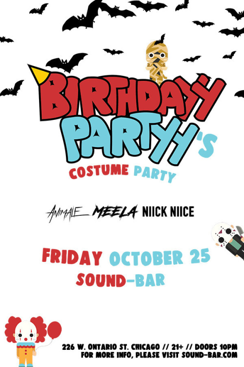 Birthdayy Partyy's Costume Party - Sound-Bar