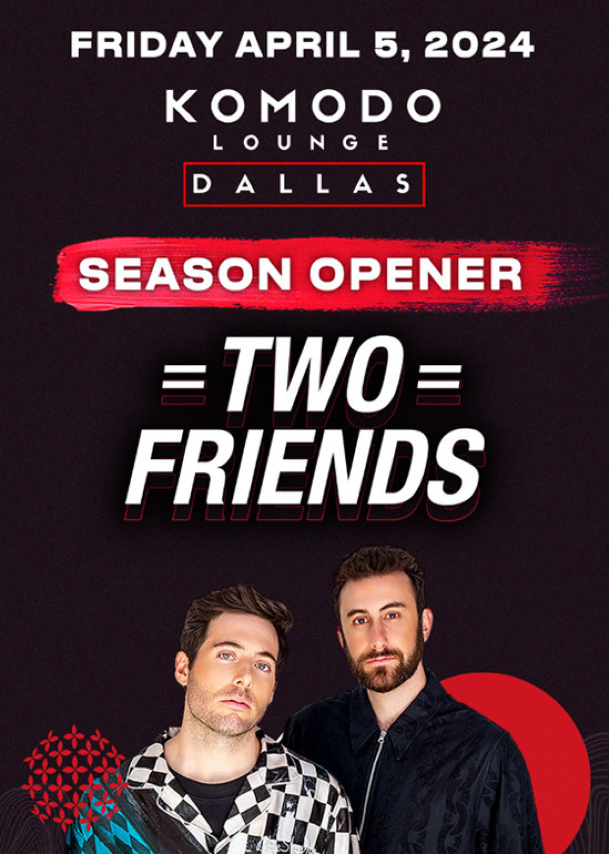 Two Friends - Flyer