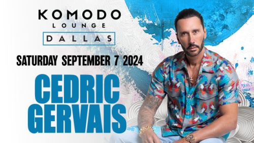 Cedric Gervais - Flyer