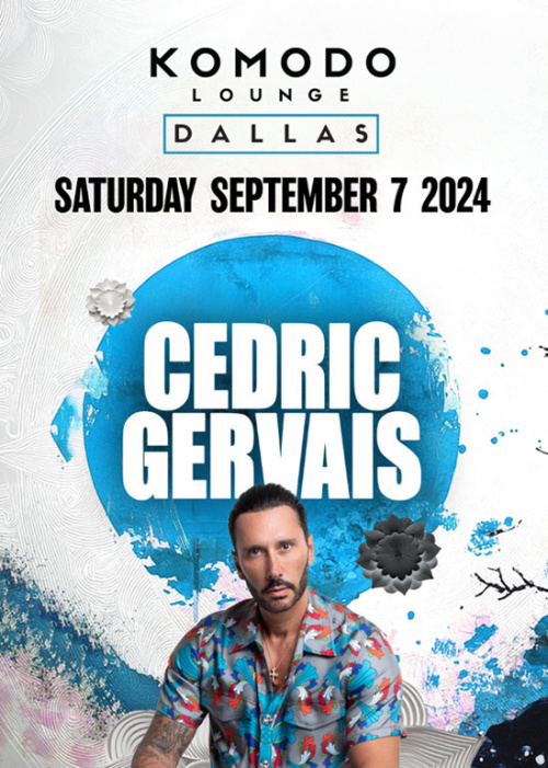 Cedric Gervais - Flyer