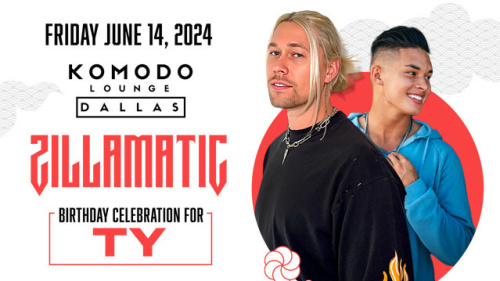 Zillamatic & TY's Birthday Celebration - Flyer