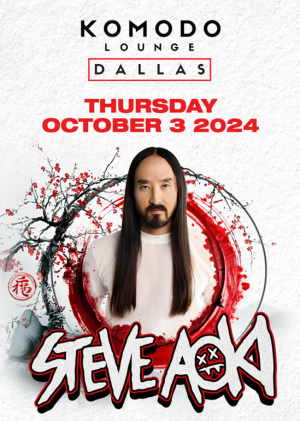 Flyer: Steve Aoki