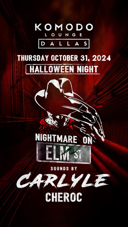 Halloween Night with Carlyle. Cheroc, & Effy - Flyer