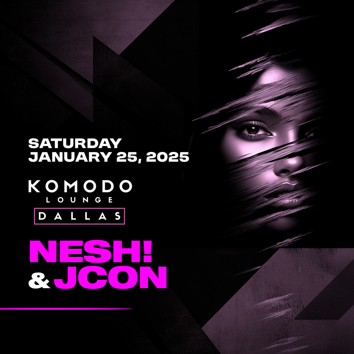 Nesh! & Jcon - Flyer