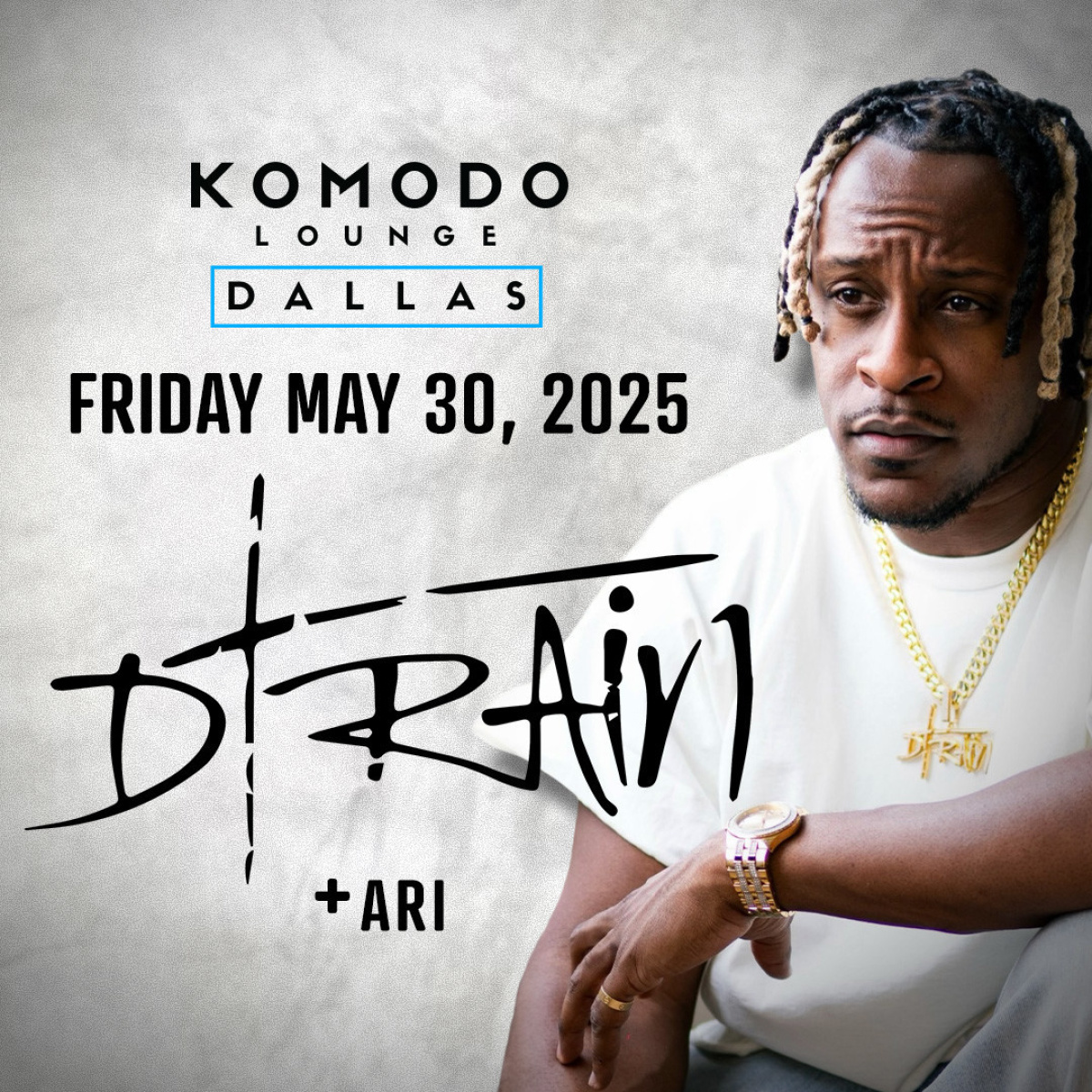 Dtrain & Ari - Flyer